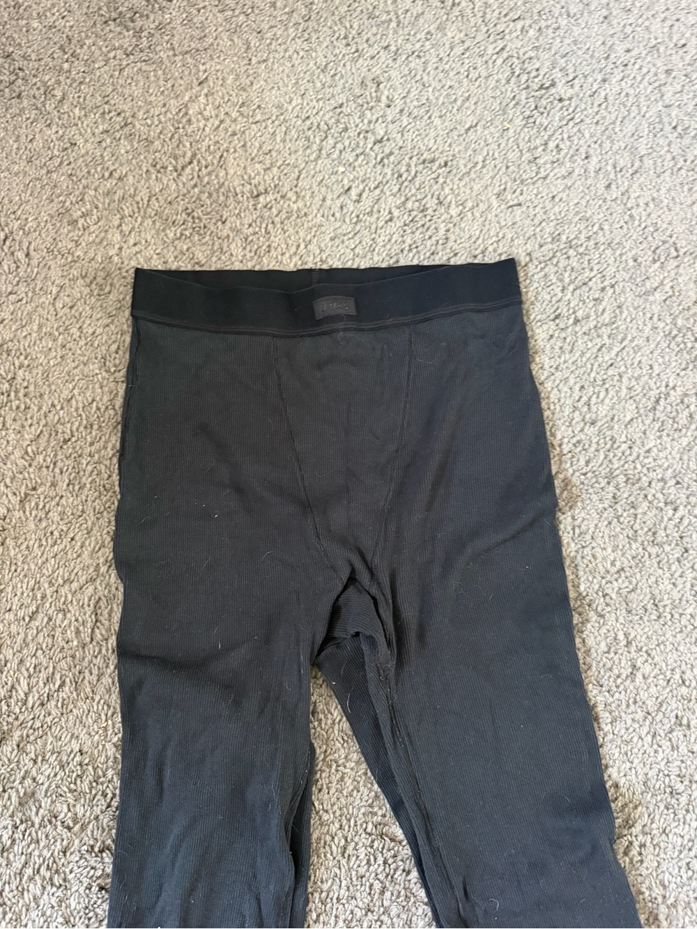 Skims Black Thermal Bottoms